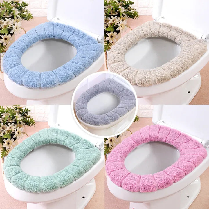 Winter Soft Warm Fiber Toilet Seat Cover - (Buy Any, Get 1 FREE)