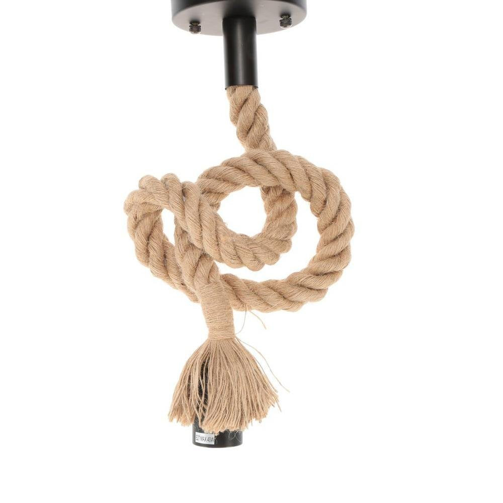 DIY Rope Light with Retro Bulb