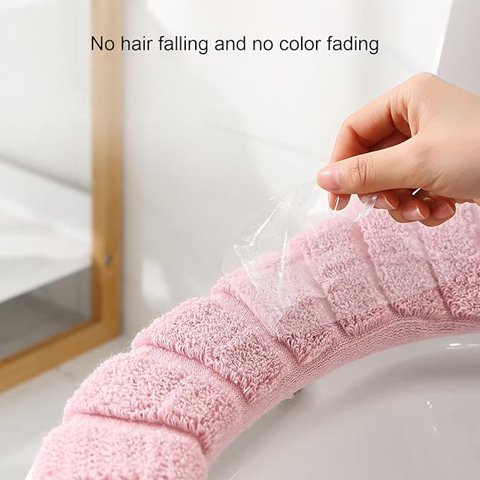 Winter Soft Warm Fiber Toilet Seat Cover - (Buy Any, Get 1 FREE)
