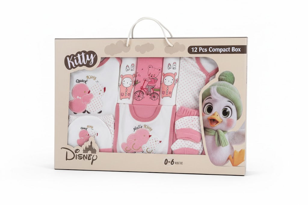 12 Pieces Newborn Starter Set & Gift Box