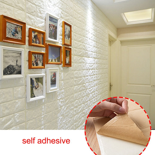DIY 3D Brick Wallpaper 3mm (70 x 77 cm)